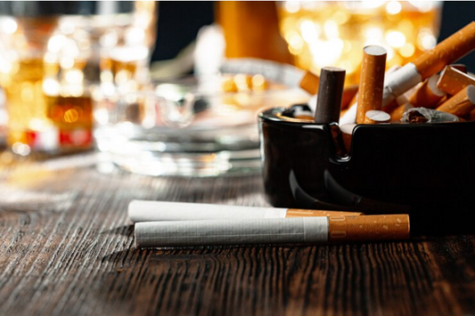 Transición de cigarro a vapo