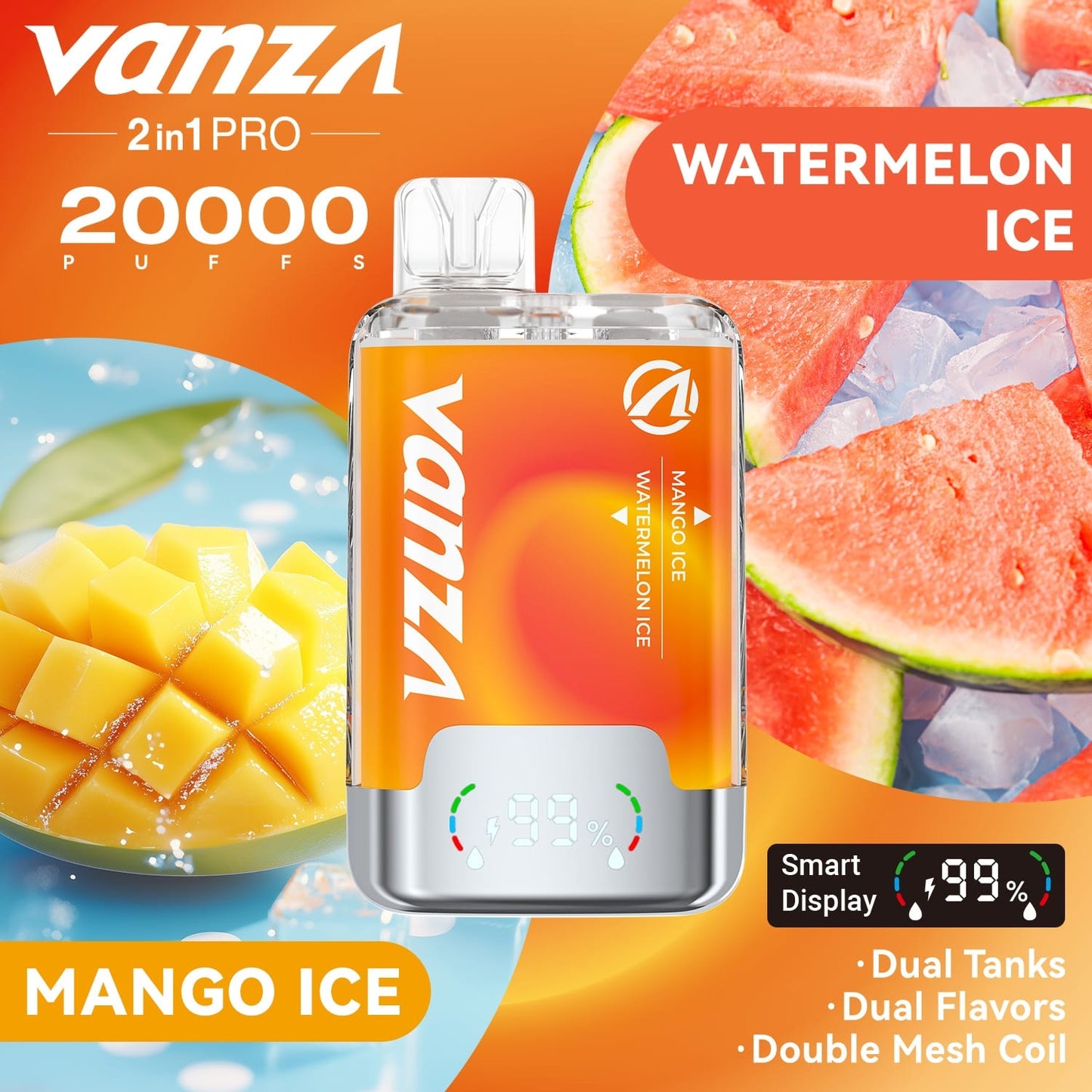 Watermelon Ice - Mango Ice