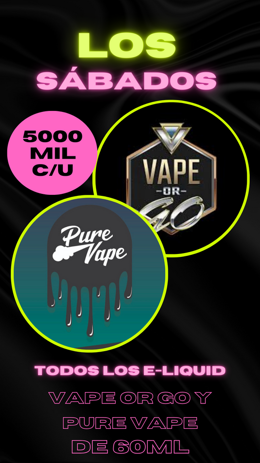 Vape or Go y Pure Vape